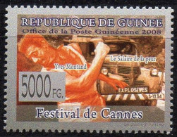 GUINEA - 1v - MNH - Yves Montand - Le Salaire De La Peur - Movies - Film - Kino - Cine - Cannes Festival - France - Film