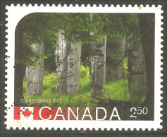 XW01-3150 Canada $2.50 Sgang Gwaay Haidaand Forest Forêt Arbre Tree Baum Indien Indian - Indiani D'America