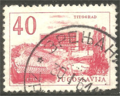 XW01-3134 Yougoslavie Hotel Titograd - Used Stamps