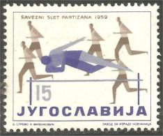 XW01-3127 Yougoslavie Athletics Athlétisme Saut Hauteur High Jump - Leichtathletik