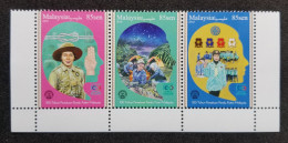 Malaysia 100 Years Girl Guides Association 2016 Scout Scouts Camping (setenant Stamp Strip Margin MNH *unissued *rare - Malaysia (1964-...)