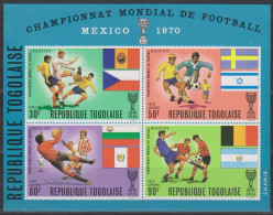 Soccer World Cup 1970 - TOGO - S/S Imp. MNH - 1970 – Mexico