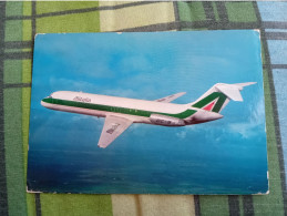 CARTOLINA AERO ALITALIA MC DONNEL DOUGLAS DC 9- 30 - 1946-....: Era Moderna