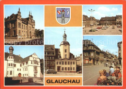 72261143 Glauchau Post Schloss Rathaus Markt Dr Friedrichs Strasse Glauchau - Glauchau