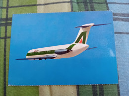 CARTOLINA AEREO ALITALIA DOUGLAS DC- 9/30 - 1946-....: Era Moderna