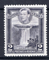 British Guiana 1938-52 KGVI Pictorials - 2c Kaieteur Falls - P.12½ HM (SG 309) - Brits-Guiana (...-1966)