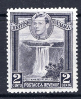 British Guiana 1938-52 KGVI Pictorials - 2c Kaieteur Falls - P.12½ HM (SG 309) - Guyana Britannica (...-1966)