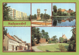 72259593 Salzwedel Neubauten Am Friedensring Wasserturm Burggarten Salzwedel - Salzwedel