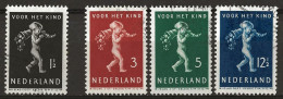 PAYS-BAS: Obl., N° YT 327 à 331, Série, Sf N° 328, TB - Used Stamps