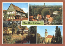 72259531 Grossschoenau Sachsen Umgebindehaus Dorfkirche Mandau Grossschoenau - Grossschoenau (Sachsen)