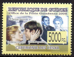 GUINEA - 1v - MNH - Le Dernier Métro -  Deneuve - Depardieu - Movies - Film - Kino - Césars - Ciné Films - Cinema