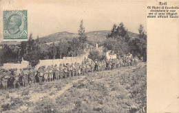 Greece - RHODES - The Alpini (Mountain Troops) Of Finistrelle Surround The Houses Where Some Turkish Officers Took Refug - Grecia