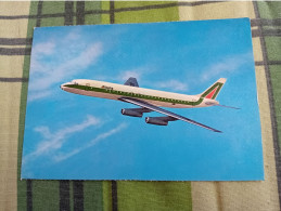 CARTOLINA AEREO ALITALIA DOUGLAS DC - 8 /62 - 1946-....: Era Moderna