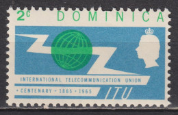 Timbre Neuf** De Dominique De 1965 N° YT 180 MI 181 MNH - Dominique (...-1978)