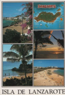 91946 - Spanien - Lanzarote - 5-Bilder-Karte - 1991 - Lanzarote