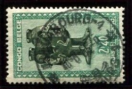 Congo Luluabourg 1 Oblit. Keach 12B(M)1 Sur C.O.B. 287A Le 16/08/1955 - Used Stamps