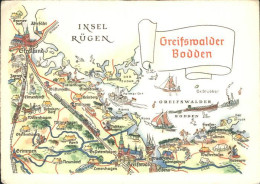 72258077 Greifswalder Bodden Lagekarte Greifswalder Bodden - Greifswald