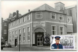 Isle Of Man 1983, Maximumkarte Heilsarmee / Armée Du Salut / Salvation Army, Musik / Music - Sonstige & Ohne Zuordnung