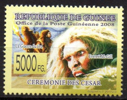 GUINEA - 1v - MNH - La Guerre Du Feu - Everett McGill - Movies - Film - Kino - Césars - Ciné - Films Prehistoty - Cinema