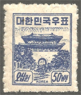 550 Korea 1949 Seoul South Gate Porte Sud MH * Neuf (KOS-102) - Corée Du Sud