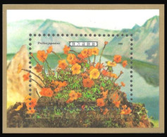 548 Korea Fleurs Montagne Mountain Flowers Blumen Feuillet S/S MNH ** Neuf SC (KON-122) - Altri & Non Classificati