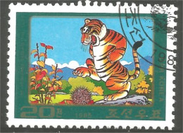 548 Korea Tigre Tiger Hérisson Hedgehog Riccio Erizo Igel Egel (KON-77) - Farm