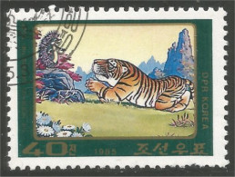 548 Korea Tigre Tiger Hérisson Hedgehog Riccio Erizo Igel Egel (KON-73) - Fattoria