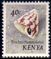 540 Kenya Coquillage Shell 40c MNH ** Neuf Sans CH (KEN-11a) - Kenya (1963-...)