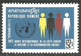 534 Cambodge UN ONU Racisme MH * Neuf (KAM-319) - Cambodia
