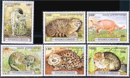 534 Cambodge Chats Cats Katze MNH ** Neuf SC (KAM-116) - Kambodscha