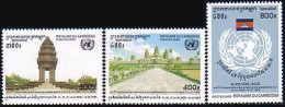 534 Cambodge Arts Cambodgiens Cambodian Monuments MNH ** Neuf SC (KAM-109a) - Kambodscha