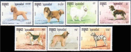 534 Cambodge Chiens Dogs Hunde MNH ** Neuf SC (KAM-65b) - Honden