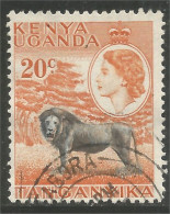 554 Kenya Lion Lowe Leone (KUT-55b) - Kenya, Uganda & Tanganyika