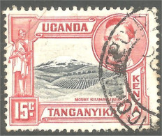 554 Kenya Uganda Tanganyika Mt Kilimanjaro (KUT-62) - Kenya, Uganda & Tanganyika
