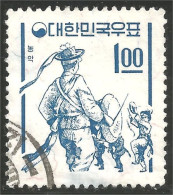 550 Korea 1962 Danseurs Folkloriques Folklore Dancers Tanz Danse Dance (KOS-310) - Baile