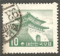 550 Korea 1957 South Gate Porte Sud Seoul (KOS-211) - Corée Du Sud