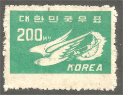 550 Korea 1949 Oiseau Bird Vogel Globe (KOS-115) - Corée Du Sud