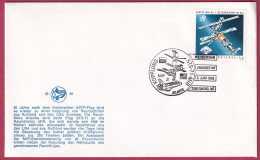 Österreich MNr. 2040 Sonderstempel Gmünd 3. Juni 1995, Kopplung STS-71-Mir - Europa