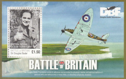 2010 British Indian Ocean Territory Battle Of Britain Spitfire Military Aviation Souvenir Sheet  MNH - British Indian Ocean Territory (BIOT)