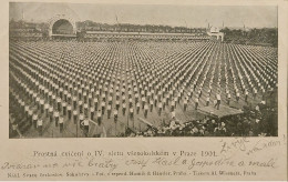 1901 Socol (falcons) Meetin In Prag  Gymnastics Exercise I- F 509 - Ginnastica