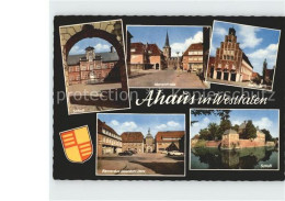 72256913 Ahaus Schloss Marktstrasse Rathaus Bernardus Oldenhoff Platz Schloss Ah - Ahaus