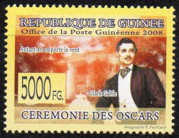 GUINEA - 1v - MNH - Gone With The Wind - Clark Gable - China - Film - Kino - Oscars - Ciné - Films Olivia De Havilland - Cinema