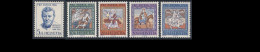 Switzerland Schweiz Suisse 1966 Mi 836 /0 YT 769 /3  Sc B355 /9 SG 734 /8 ** Flucht Nach Ägypten, Gemälde H Federer - Unused Stamps