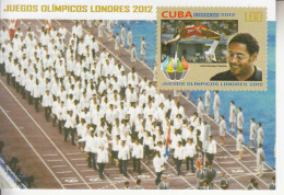 2012 Cuba London Olympics  Souvenir Sheet   MNH - Unused Stamps