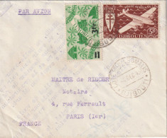 Côte Des Somalis  - LETTRE - Du 04/12/1945 Pour Paris - Cartas & Documentos