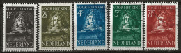PAYS-BAS: Obl., N° YT 387 à 391, Série, TB - Used Stamps