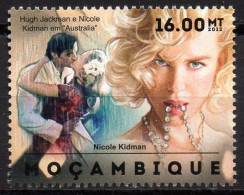 MOZAMBIQUE - 1v - MNH - Australia - Nicole Kidman - Hugh Jackman - Film - Kino - Ciné - Films - Cinema