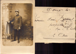 Correspondance Militaire En F.M., Tresor Et Poste 1 Janvier 1918, Capitaine Aux 8e Regiment, Medailles Decorations - Documenti
