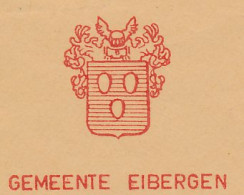 Meter Cover Netherlands 1963 Egg - Municipal Coat Of Arms Eibergen - Farm