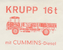 Meter Cut Germany 1964 Truck - Krupp - Camions